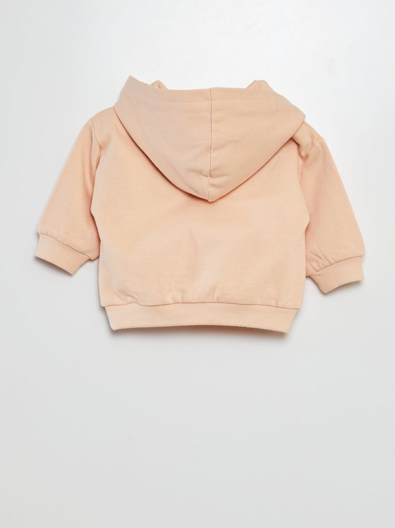 Ensemble sweat + legging gaufré - 2 pièces Beige - Kiabi