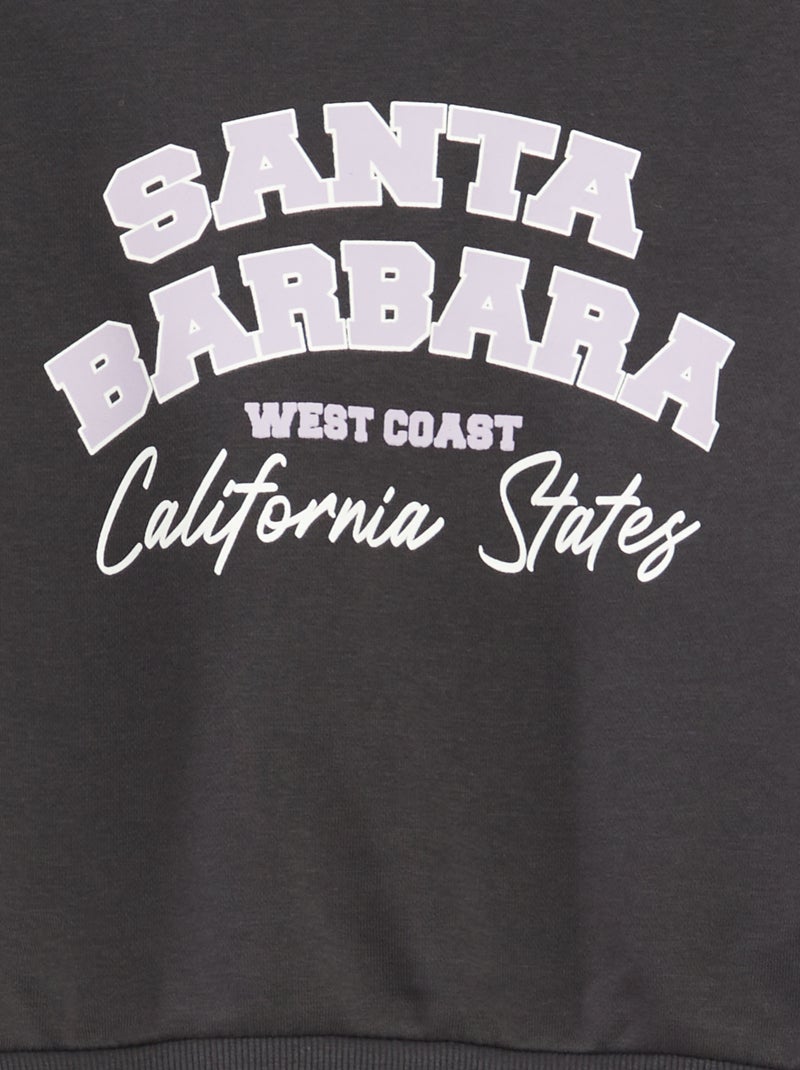 Ensemble sweat + legging imprimé - 2 pièces Gris - Kiabi