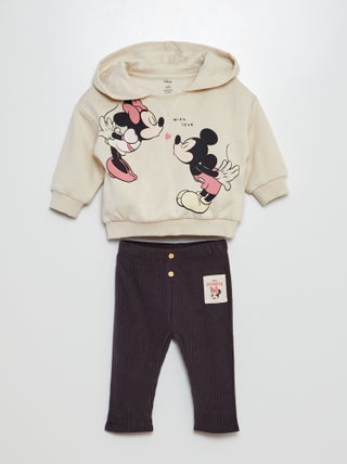 Ensemble sweat + legging 'Minnie & Mickey' - 2 pièces