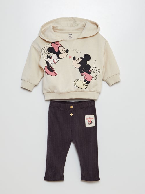 Ensemble sweat + legging 'Minnie & Mickey' - 2 pièces - Kiabi