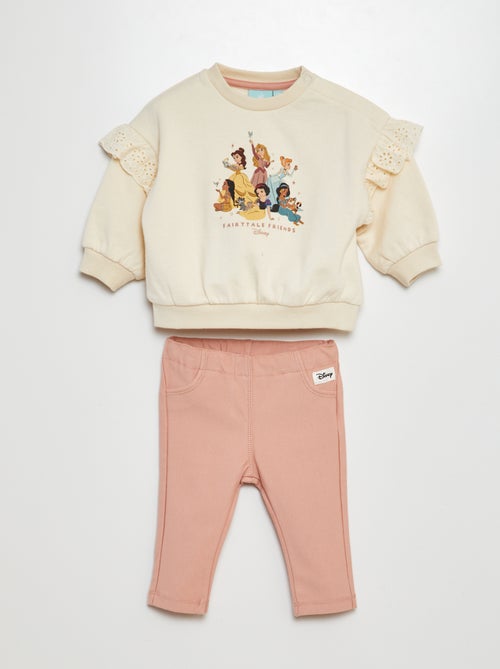 Ensemble sweat + legging Princesses 'Disney' - 2 pièces - Kiabi