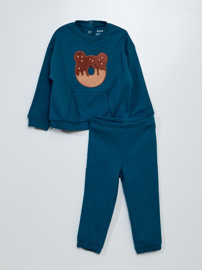 Pack 3 Sweats Bébé Garçon – Col Rond, Manches Longues – Taille 0 Mois à 3 Ans – Coton Doux Pour Automne/hiver - 11