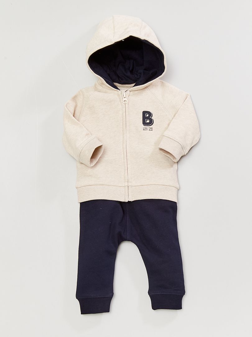 Ensemble de Noël bébé : sweat + pantalon et son coffret - marine, Bébé