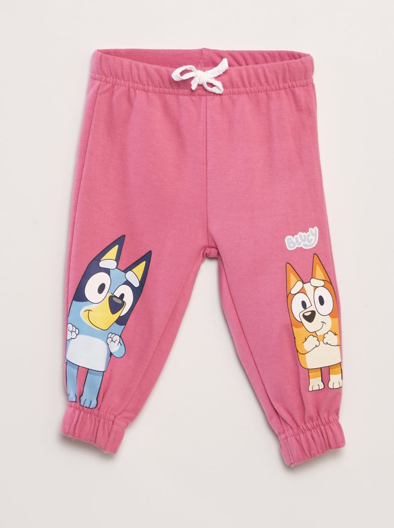Ensemble sweat + pantalon 'Bluey' - 2 pièces Rose - Kiabi