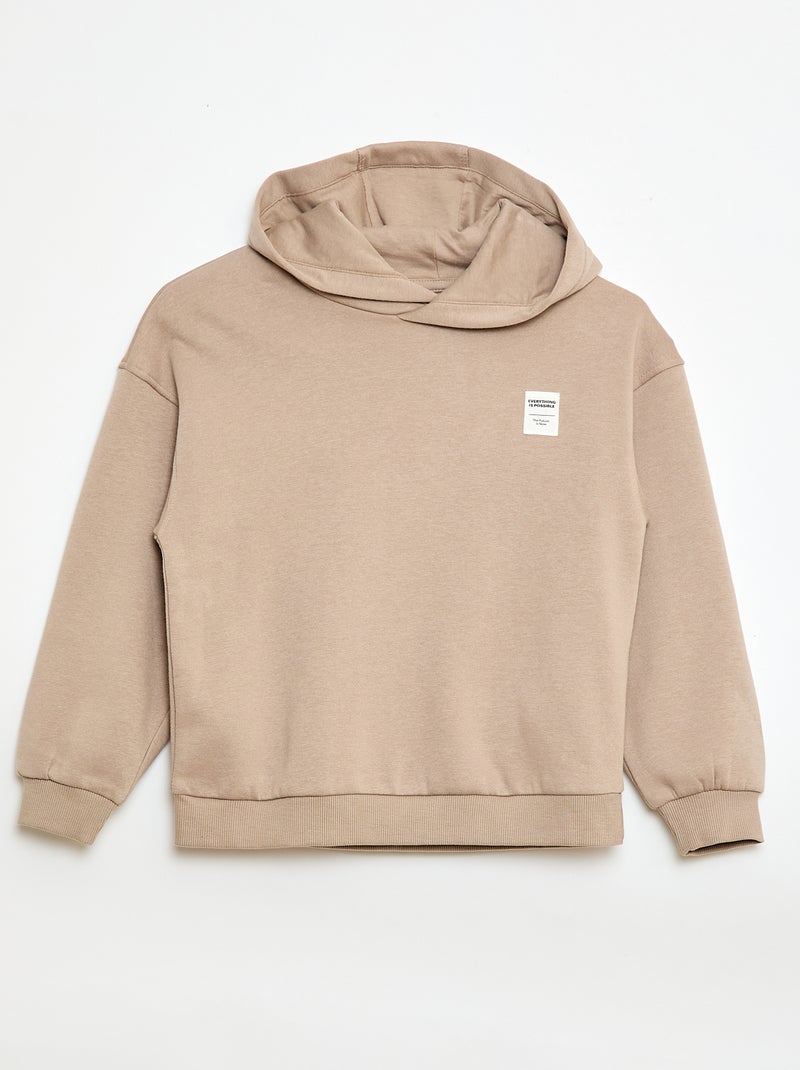 Ensemble sweat + pantalon de jogging - 2 pièces Beige - Kiabi