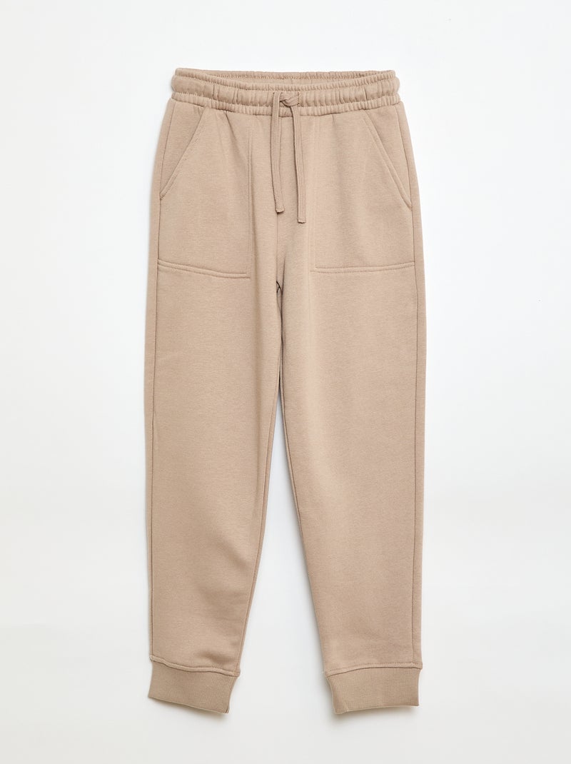 Ensemble sweat + pantalon de jogging - 2 pièces Beige - Kiabi