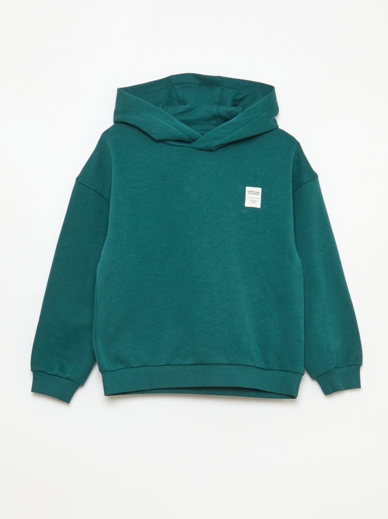 Ensemble sweat + pantalon de jogging - 2 pièces Vert - Kiabi