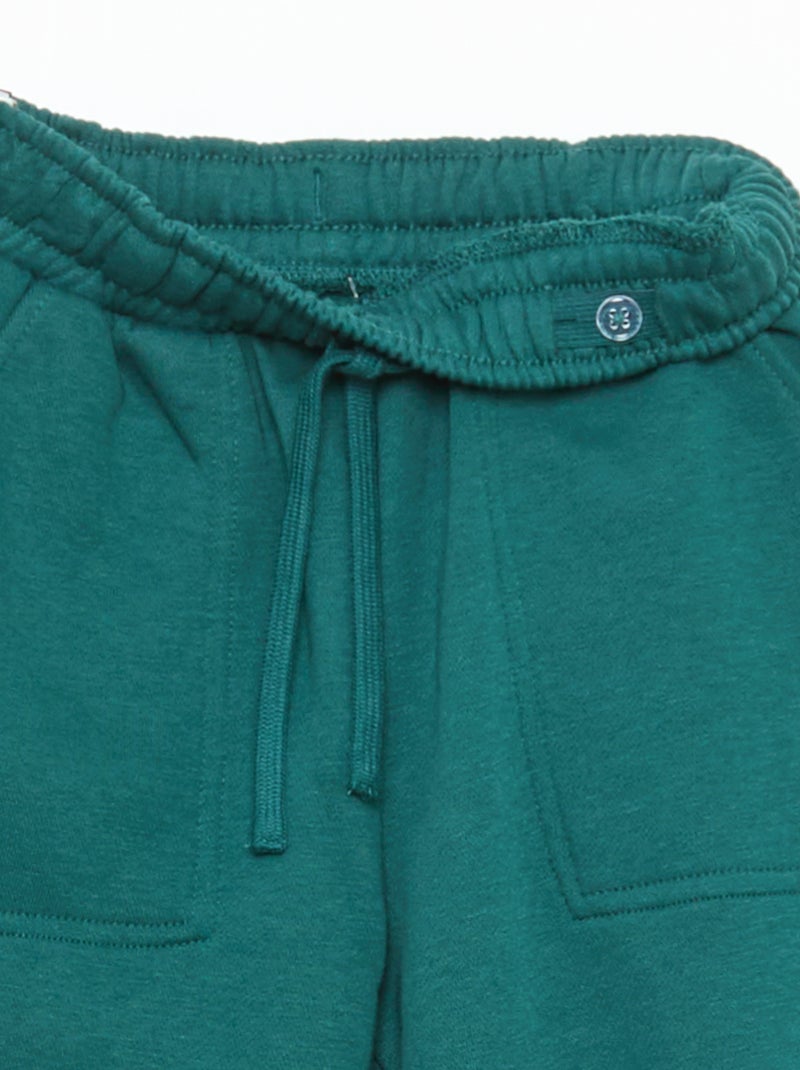 Ensemble sweat + pantalon de jogging - 2 pièces Vert - Kiabi