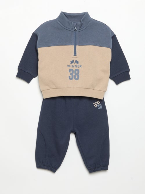Ensemble sweat + pantalon de jogging - Kiabi Ensemble sweat + pantalon de jogging - Kiabi