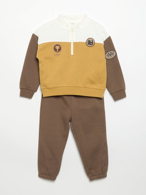 Ensemble sweat + pantalon de jogging - Kiabi Ensemble sweat + pantalon de jogging - Kiabi