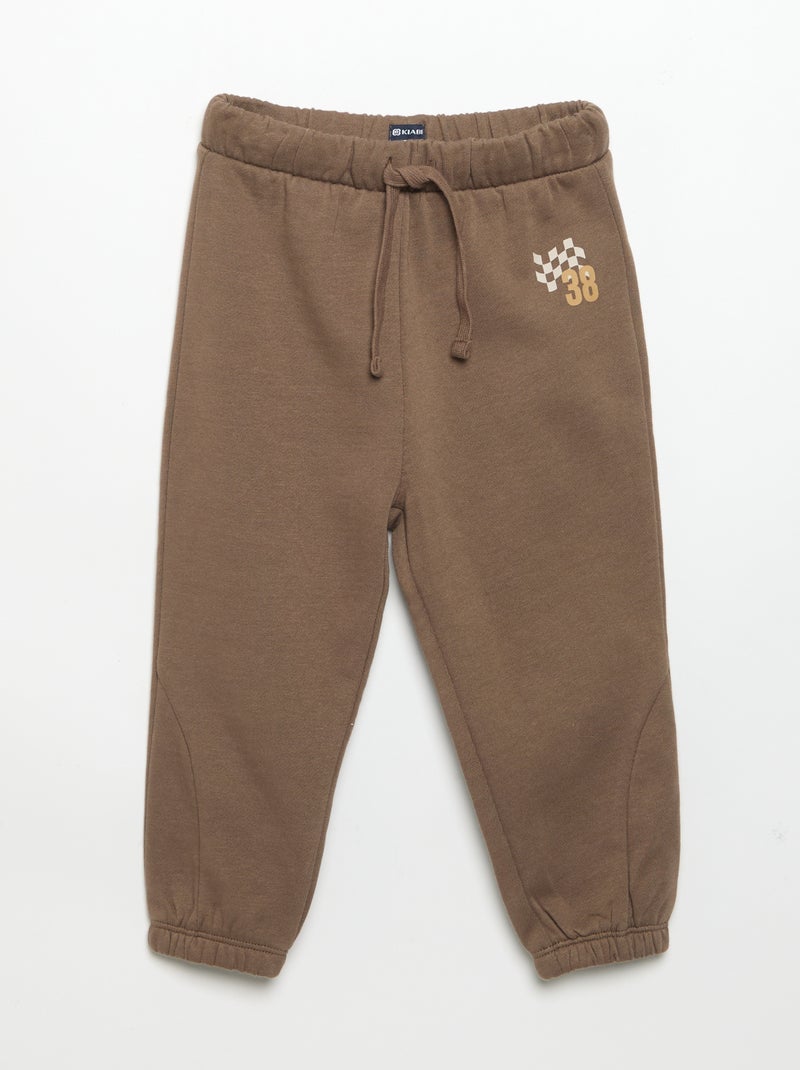 Ensemble sweat + pantalon de jogging Jaune - Kiabi