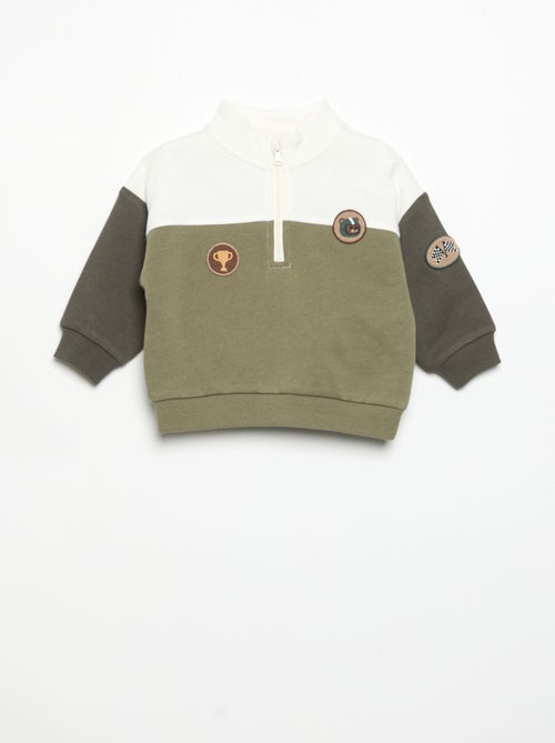 Ensemble sweat + pantalon de jogging - Kiabi Ensemble sweat + pantalon de jogging - Kiabi