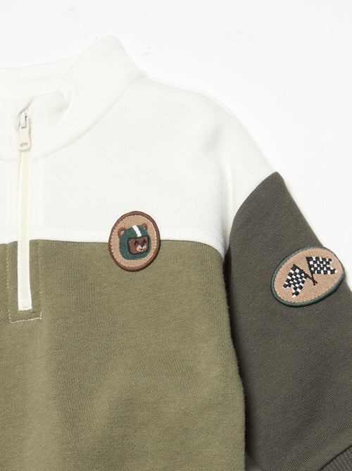 Ensemble sweat + pantalon de jogging - Kiabi Ensemble sweat + pantalon de jogging - Kiabi