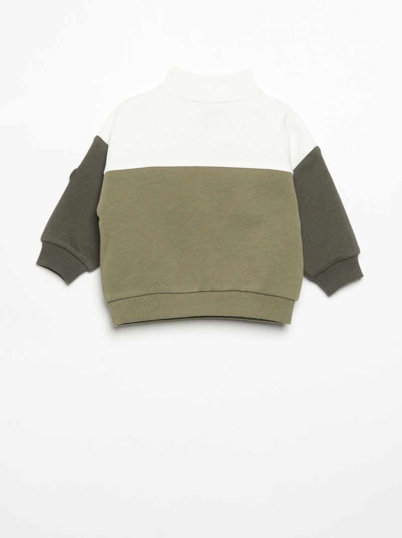 Ensemble sweat + pantalon de jogging Vert - Kiabi