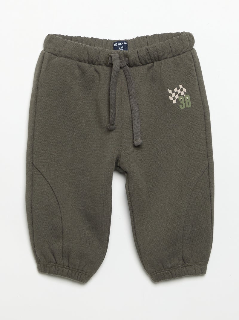 Ensemble sweat + pantalon de jogging Vert - Kiabi