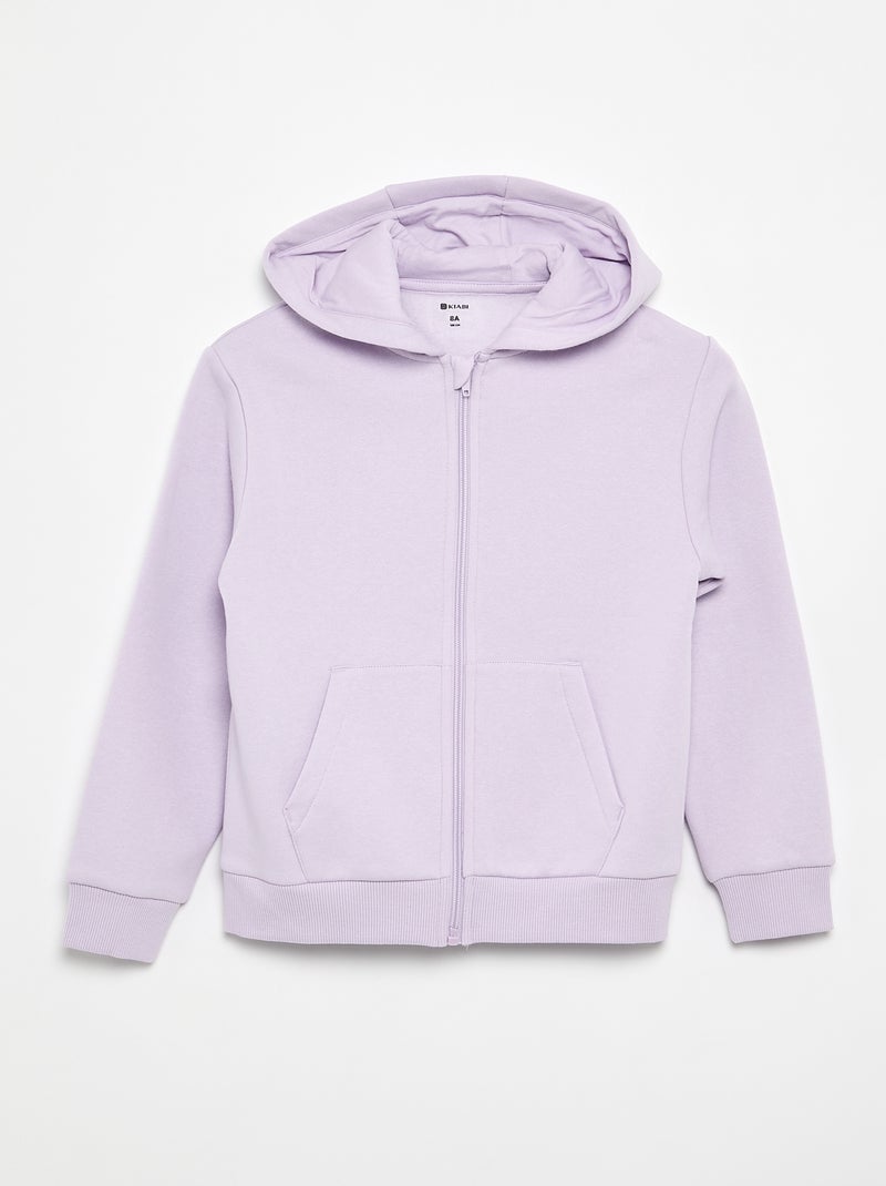 Ensemble sweat + pantalon de jogging Violet - Kiabi