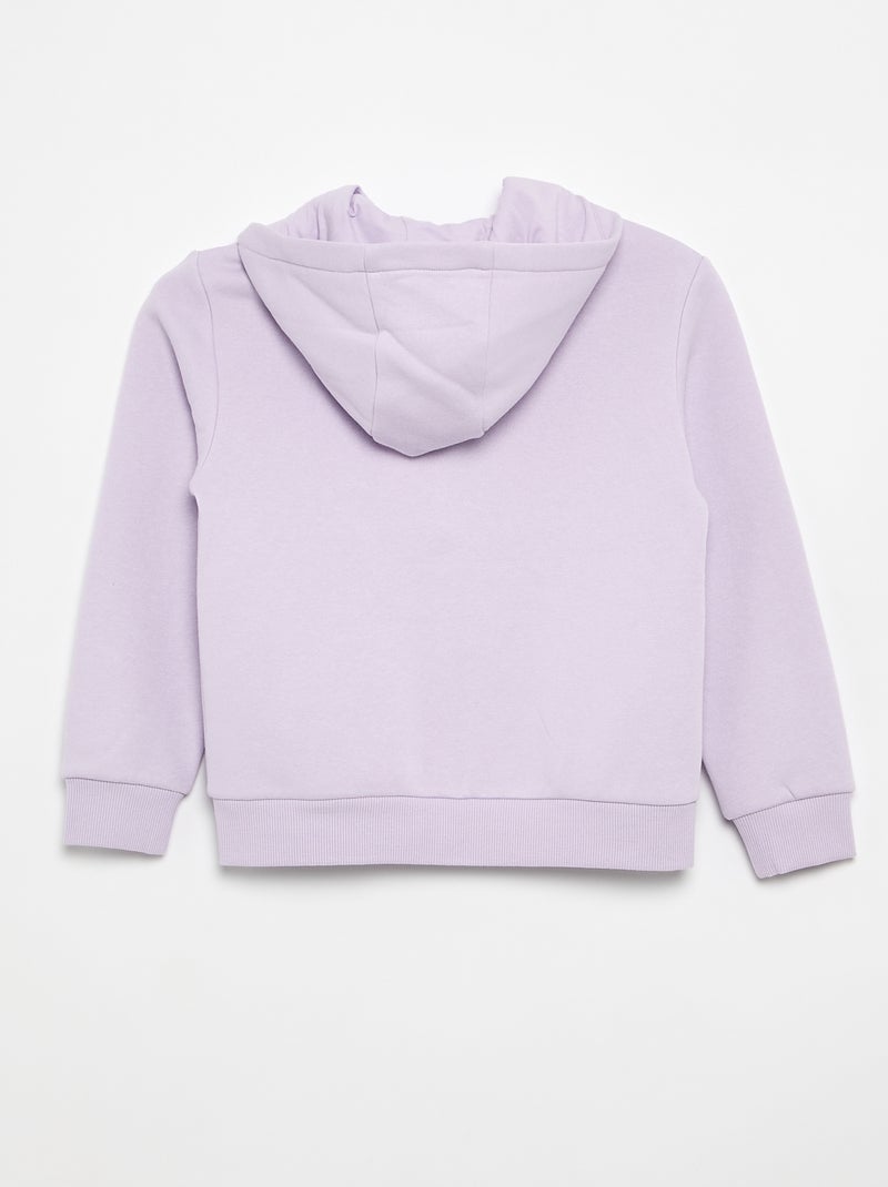 Ensemble sweat + pantalon de jogging Violet - Kiabi