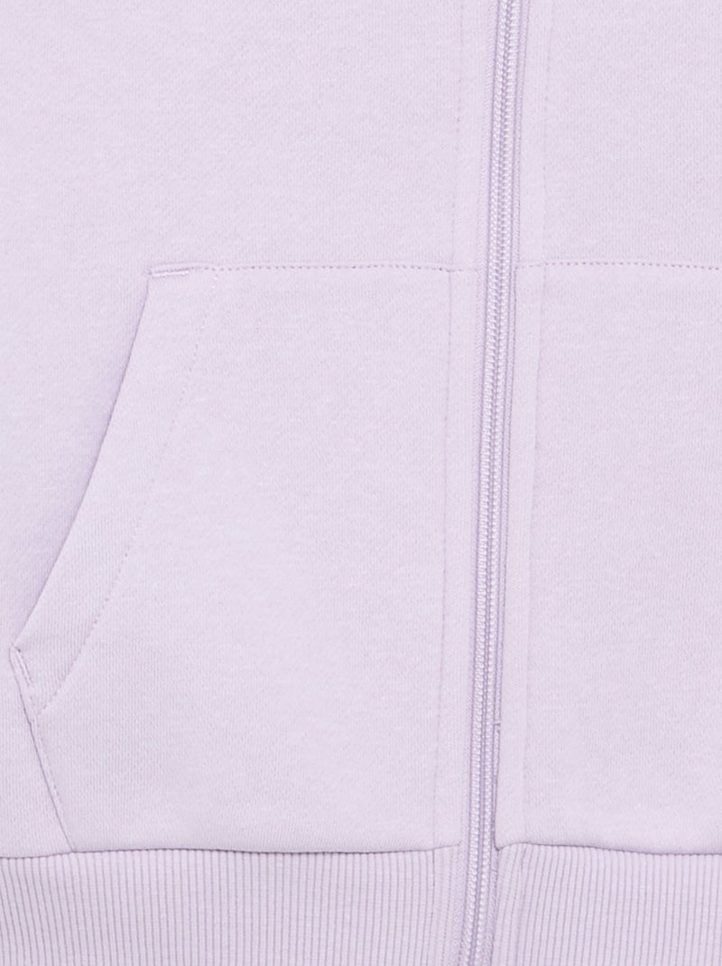 Ensemble sweat + pantalon de jogging Violet - Kiabi