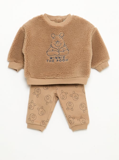Ensemble sweat + pantalon 'Disney' 'Winnie' en coton - Kiabi