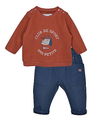 Ensemble sweat pantalon en maille Pavel