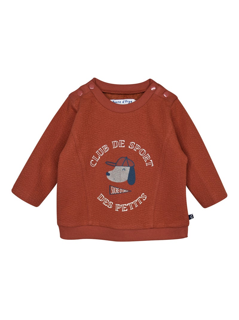 Ensemble sweat pantalon en maille Pavel Rouge - Kiabi