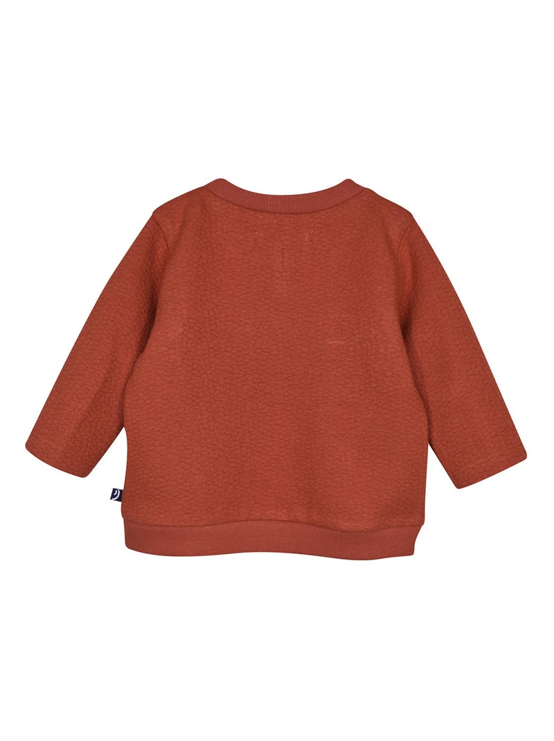 Ensemble sweat pantalon en maille Pavel Rouge - Kiabi