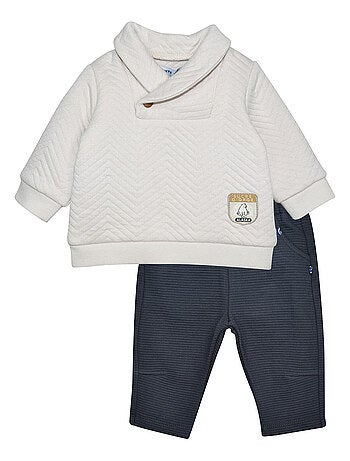 Ensemble sweat pantalon en maille Pero