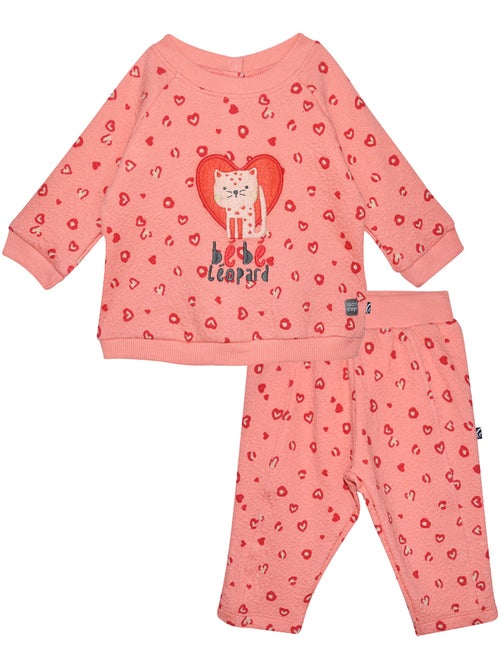 Ensemble sweat pantalon en maille Razica - Kiabi