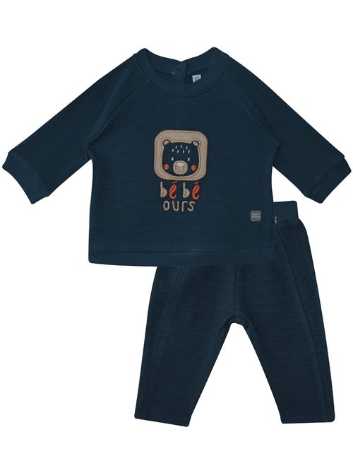 Ensemble sweat pantalon en maille Rezak - Kiabi