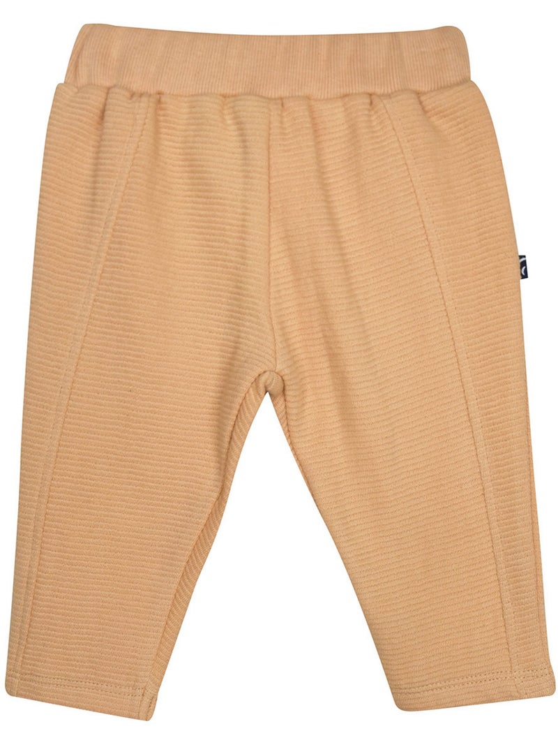 Ensemble sweat pantalon en maille Ridjy Beige - Kiabi