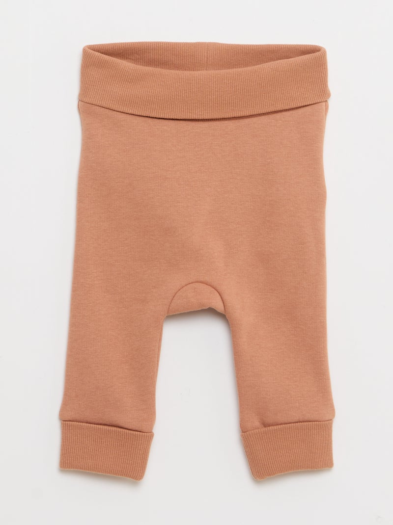 Ensemble sweat + pantalon en molleton - 2 pièces Blanc - Kiabi