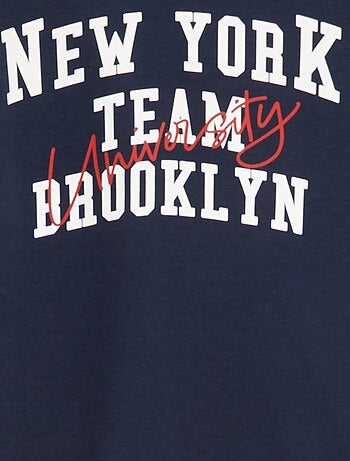 Ensemble sweat + pantalon esprit campus - 2 pièces