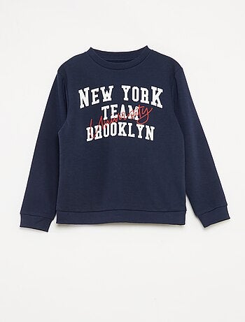 Ensemble sweat + pantalon esprit campus - 2 pièces