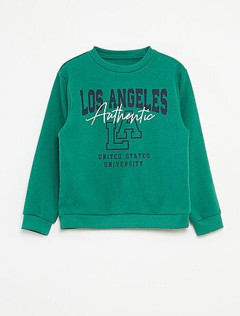 Ensemble sweat + pantalon esprit campus - 2 pièces