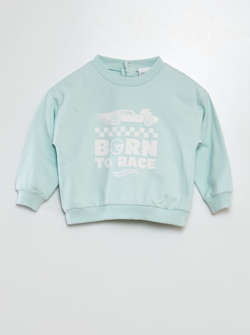 Ensemble sweat + pantalon 'Hot Wheels' - 2 pièces BLANC - Kiabi