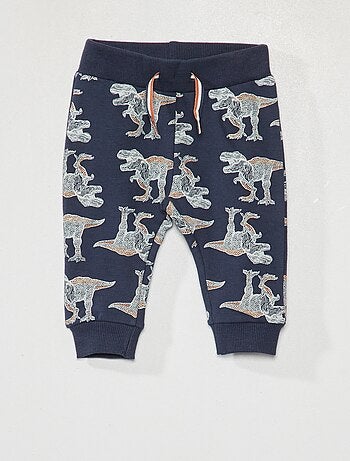 Ensemble Bébé Garçon Imprimé Dinosaure - Haut Et Pantalon Manches Longues En Coton Doux - 6 Mois à 4 Ans - 9
