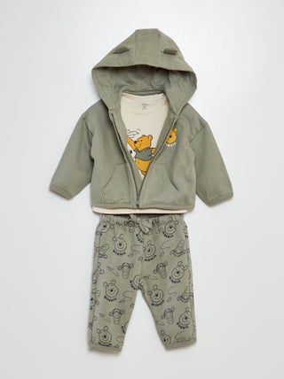 Ensemble sweat + pantalon + t-shirt 'Disney' - 3 pièces