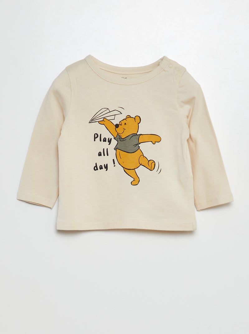 Ensemble sweat + pantalon + t-shirt 'Disney' - 3 pièces Vert - Kiabi