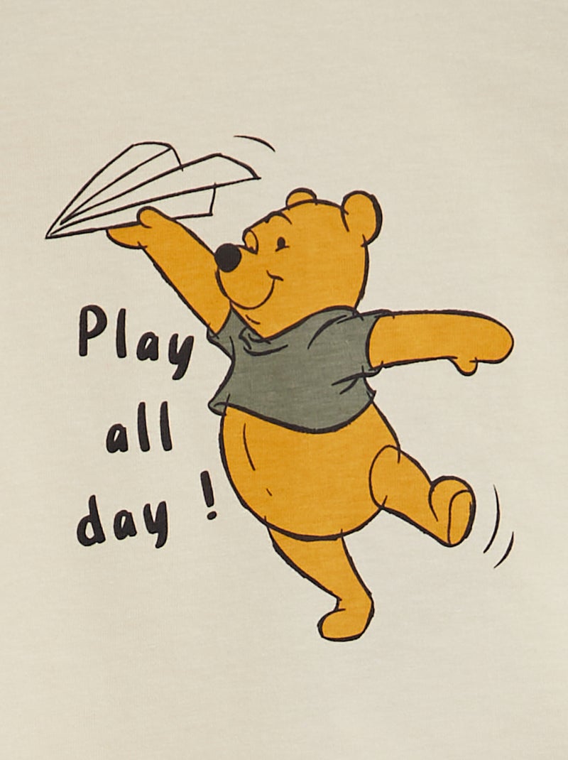 Ensemble sweat + pantalon + t-shirt 'Disney' - 3 pièces Vert - Kiabi