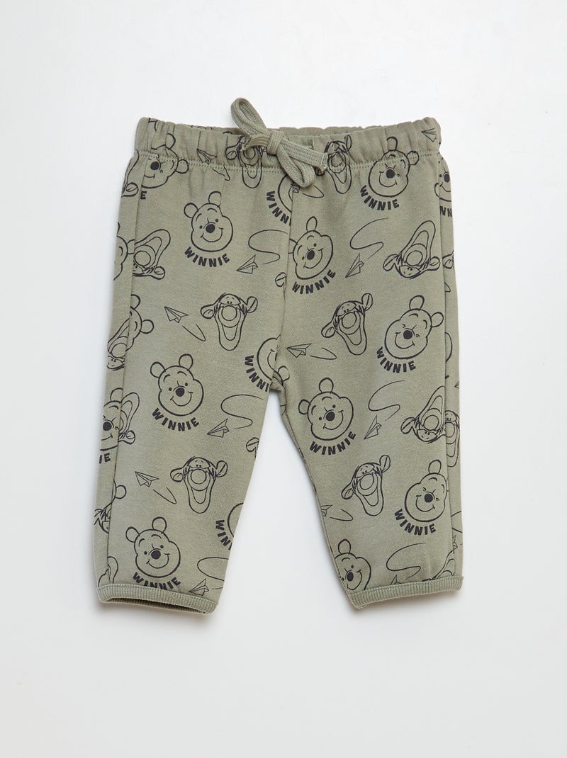 Ensemble sweat + pantalon + t-shirt 'Disney' - 3 pièces Vert - Kiabi