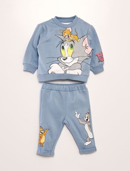 Ensemble Sweat + Pantalon 'Tom et Jerry' - 2 pièces - Kiabi