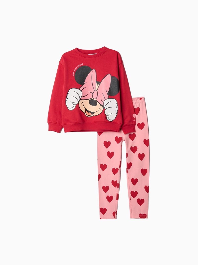 Ensemble sweat-shirt et leggings, Disney  MO Fashion Rouge - Kiabi