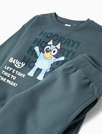 Ensemble sweat-shirt et pantalon en peluche « Bluey » © Disney, MO Fashion