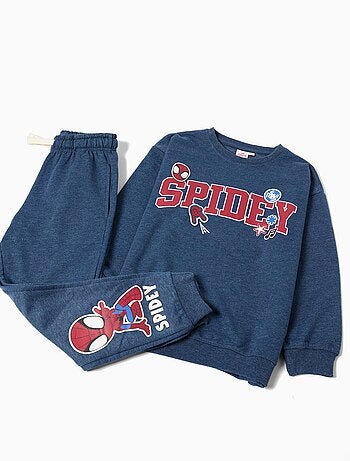 Ensemble sweat-shirt et pantalon en peluche « Spidey » ©Disney MO Fashion