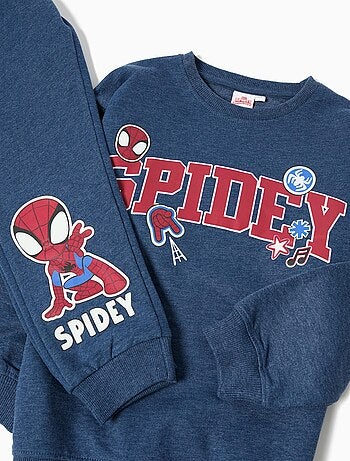 Ensemble sweat-shirt et pantalon en peluche « Spidey » ©Disney MO Fashion