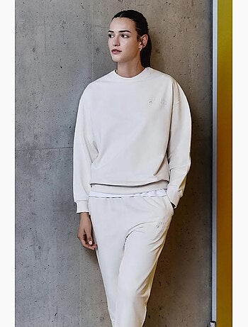 Ensemble sweat-shirt et pantalon oversize à col rond tommy