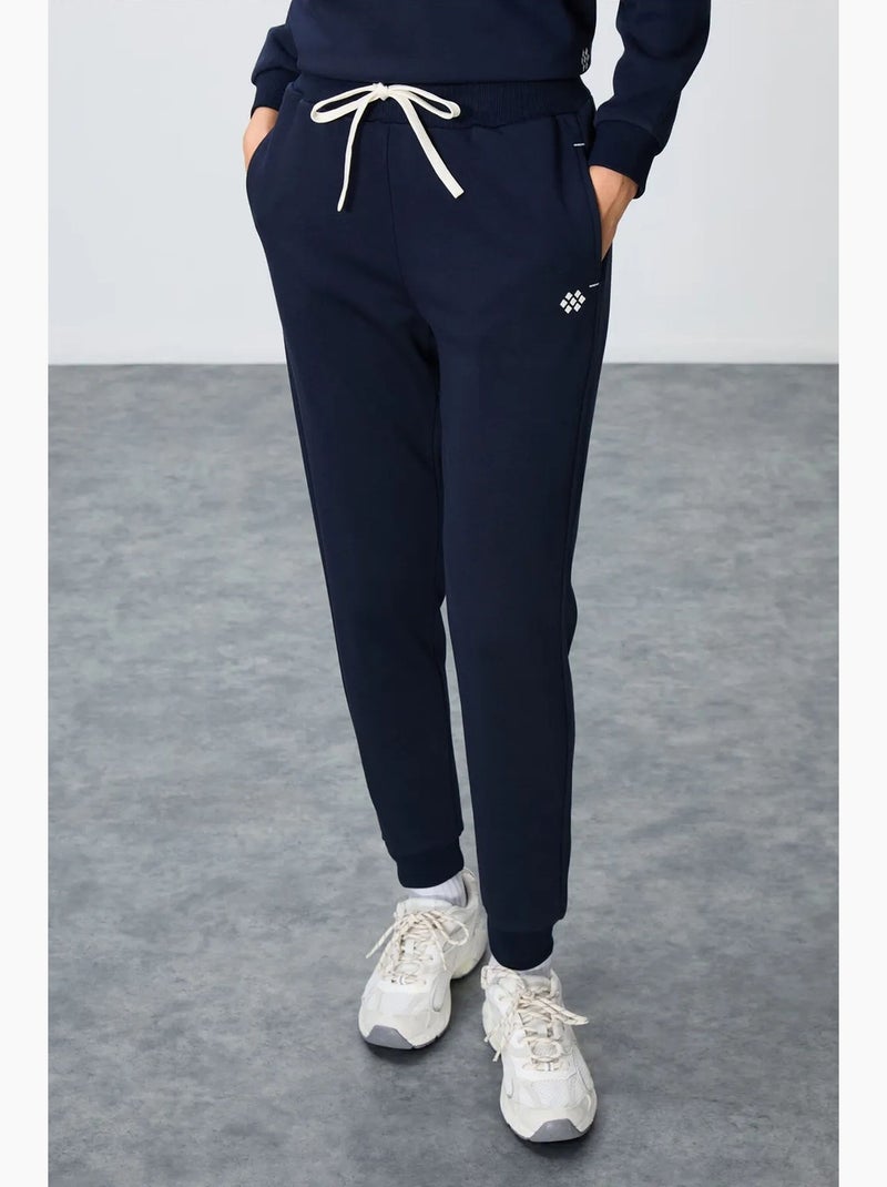 Ensemble sweat-shirt et pantalon oversize en coton mélangé tommy Bleu marine - Kiabi