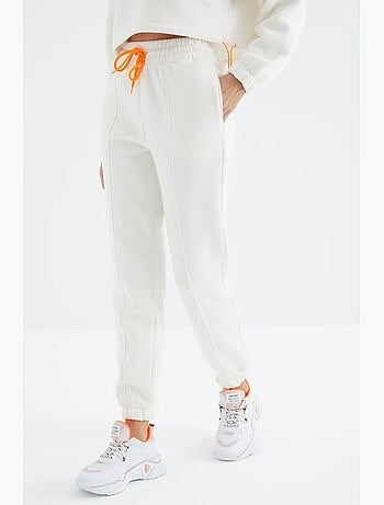 Ensemble sweat-shirt et pantalon oversize en molleton tommy