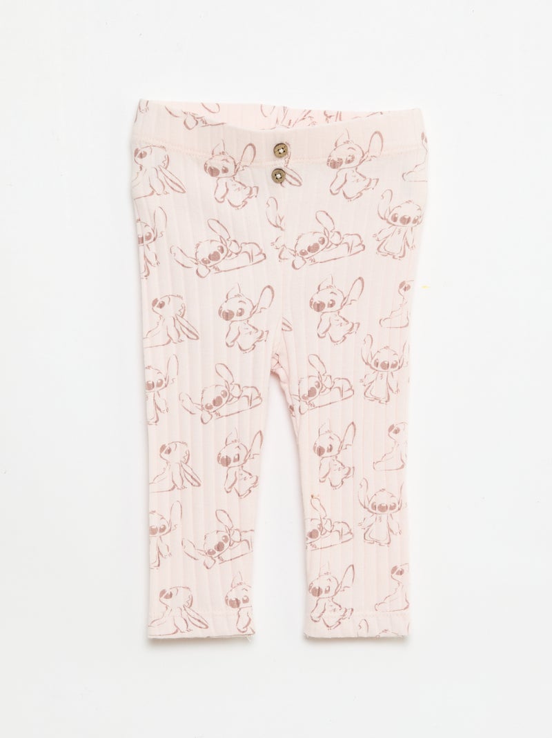 Ensemble Sweat-shirt + leggings 'Disney' Beige - Kiabi