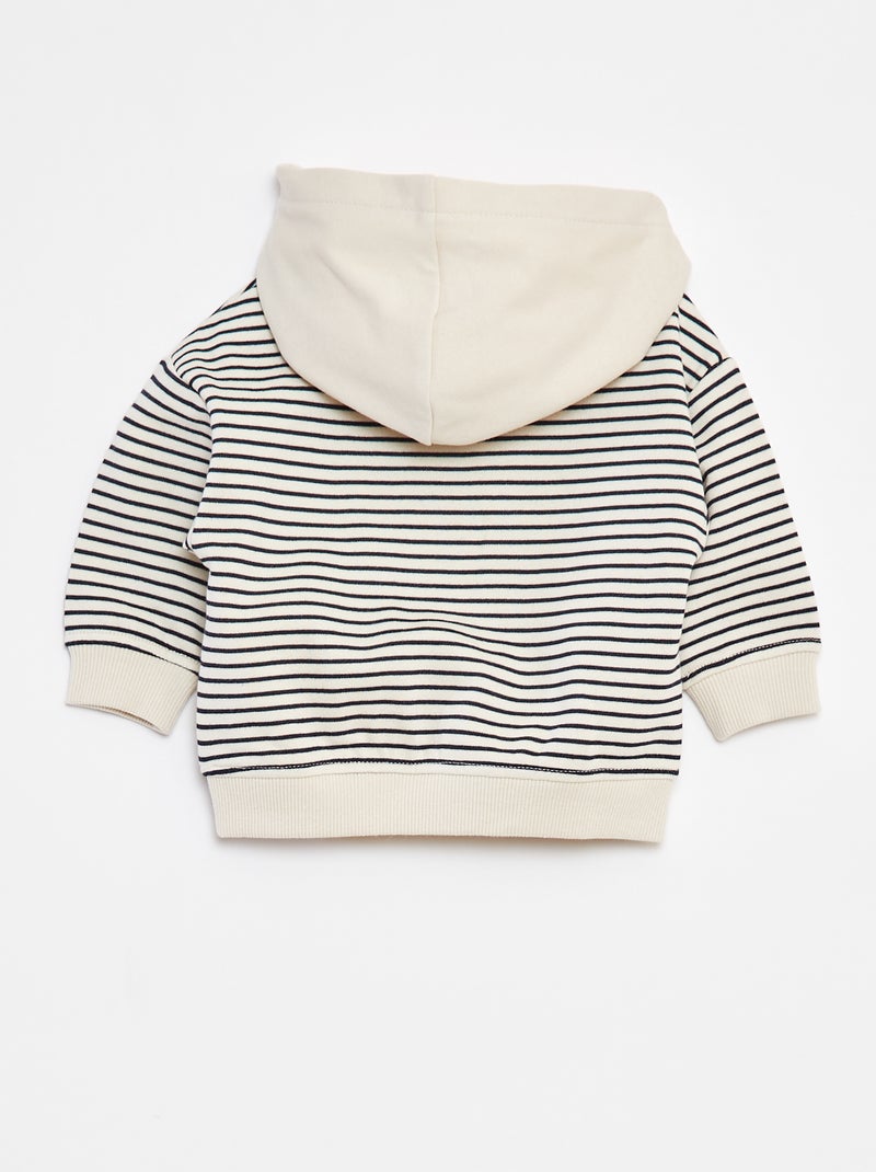 Ensemble Sweat + t-shirt + jogging - 3 pièces Blanc - Kiabi